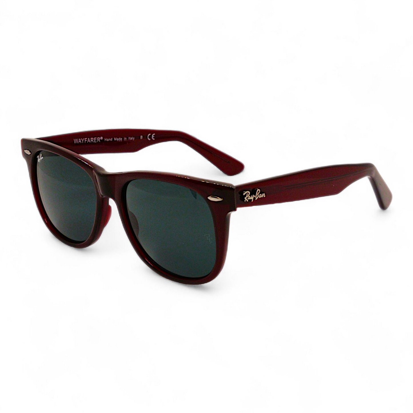 Rb 2140 wayfarer dark red