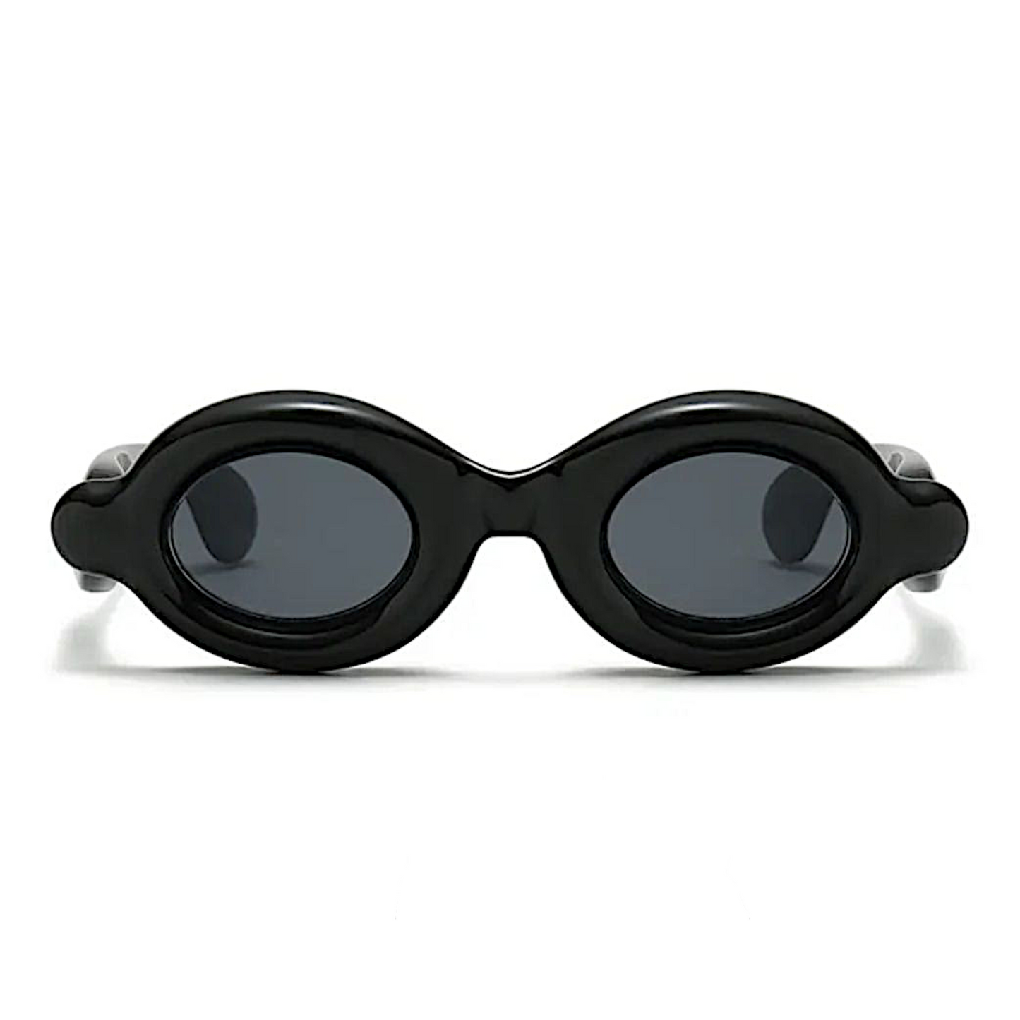 Bubble round black