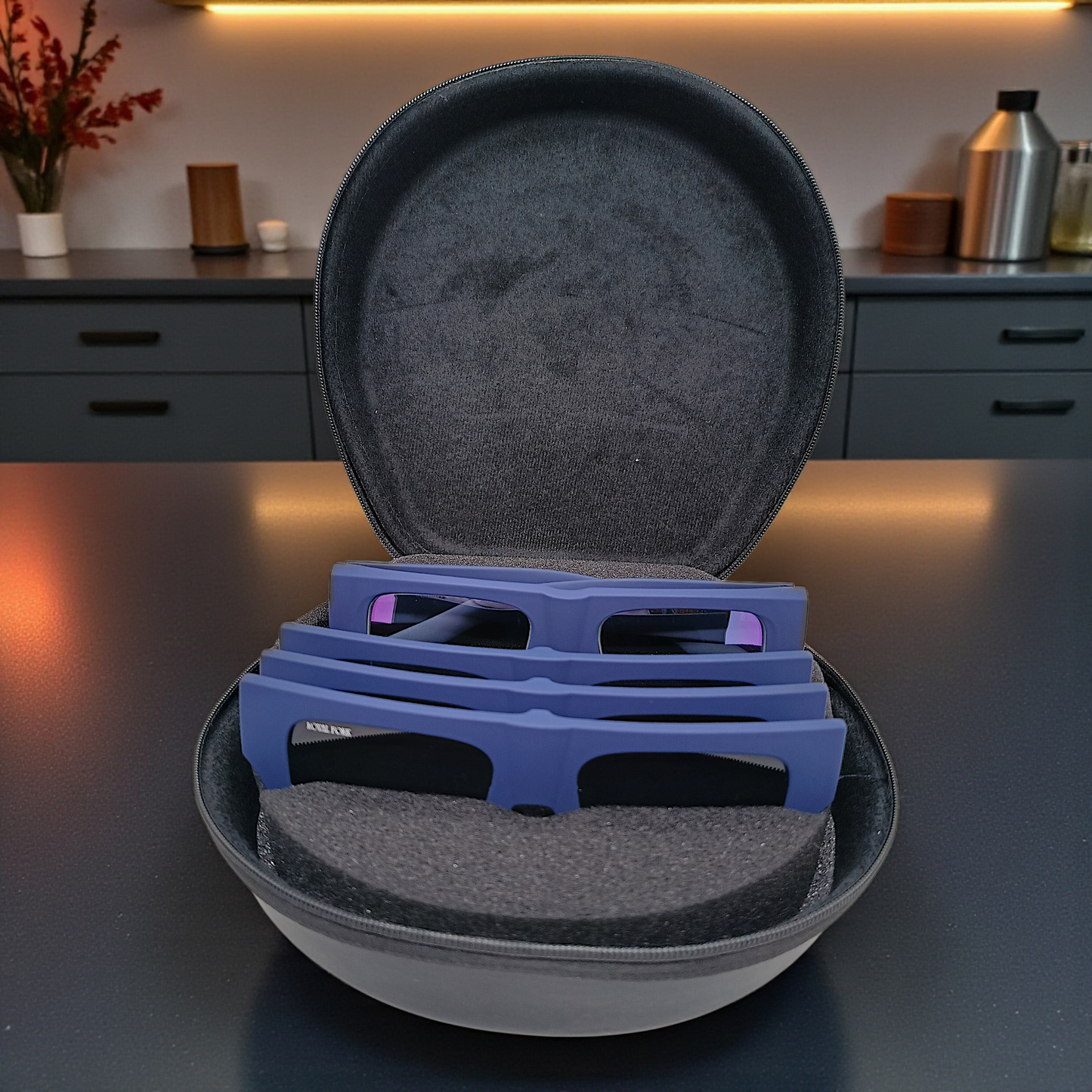 Clip on royal fork 01 blue