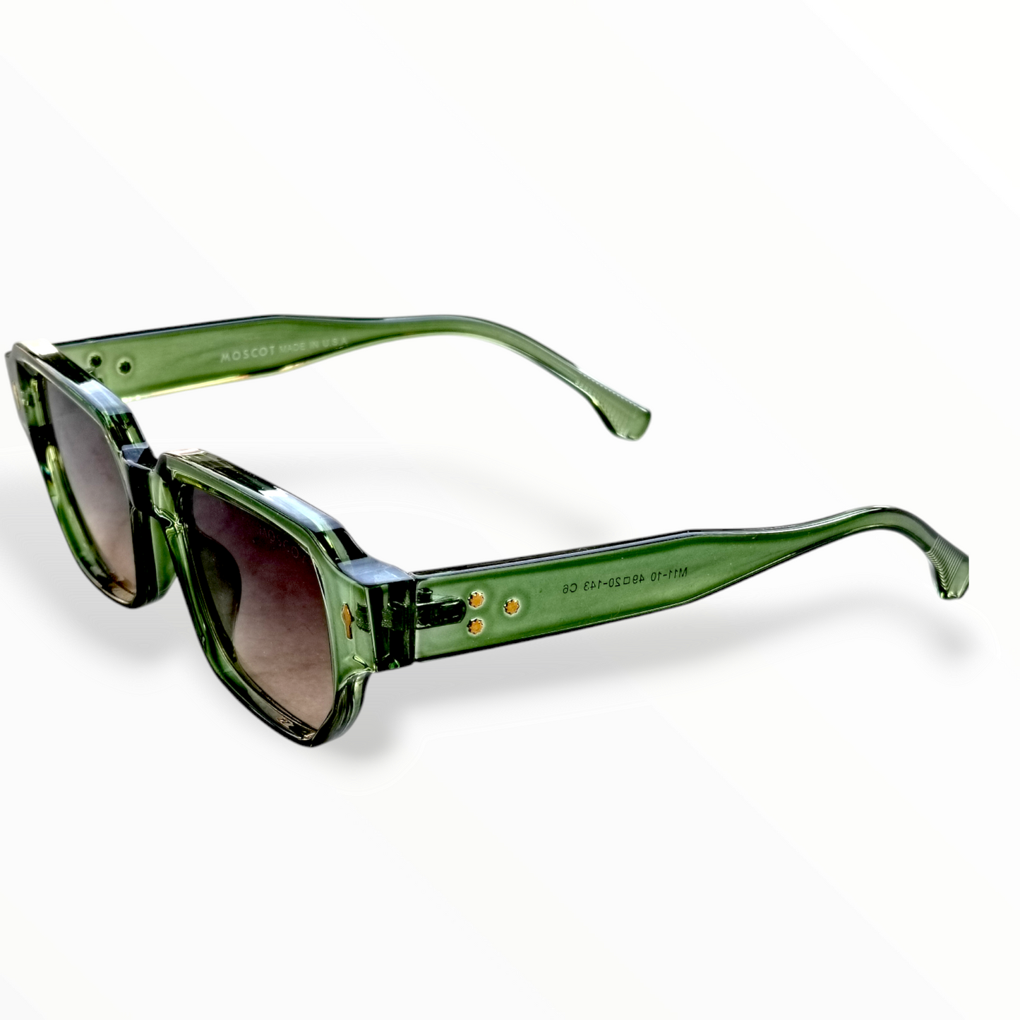 M 11-10 green sunglasses