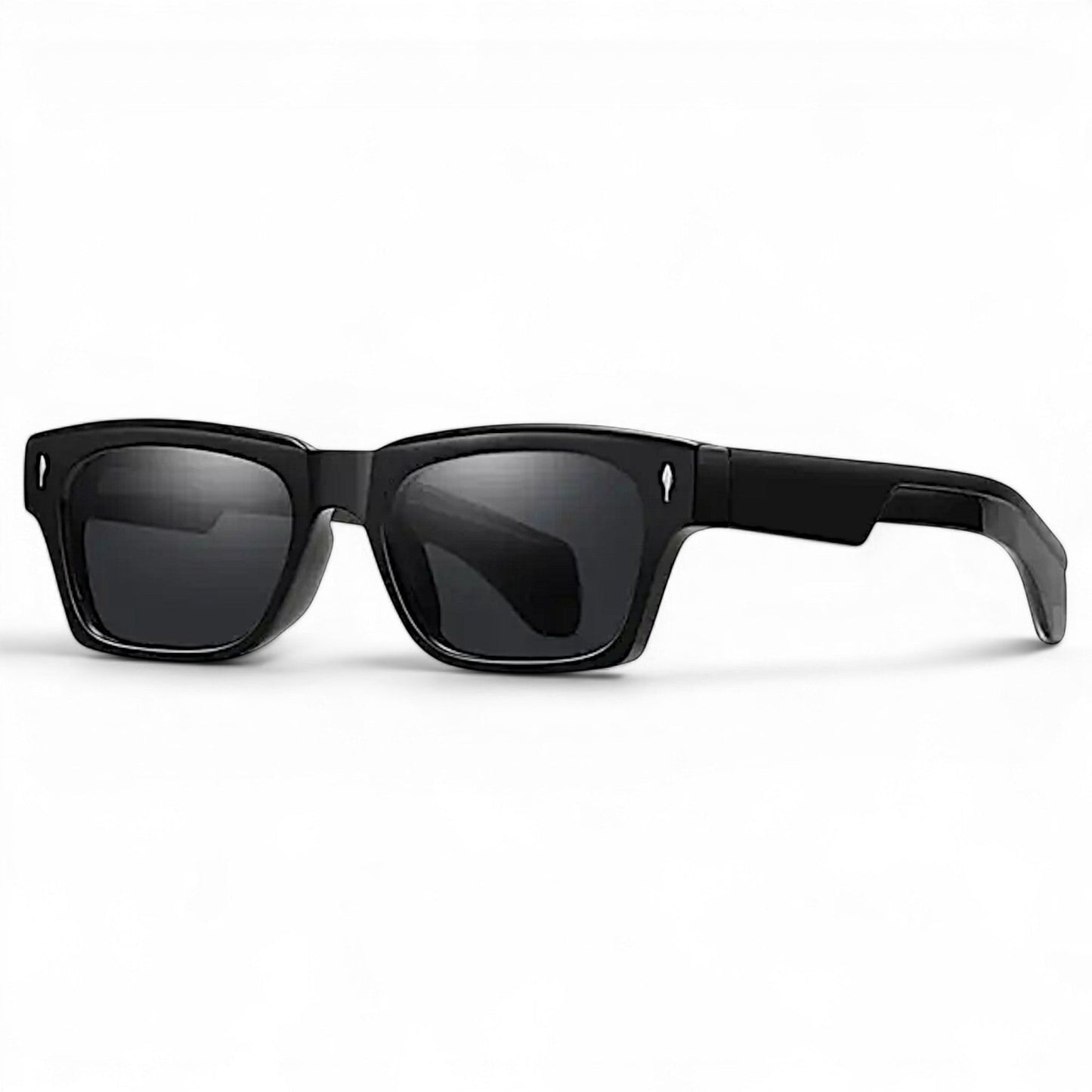 nadaraty eyewear Horus Oryx H 140 black acetate square-frame sunglasses with dark lenses.