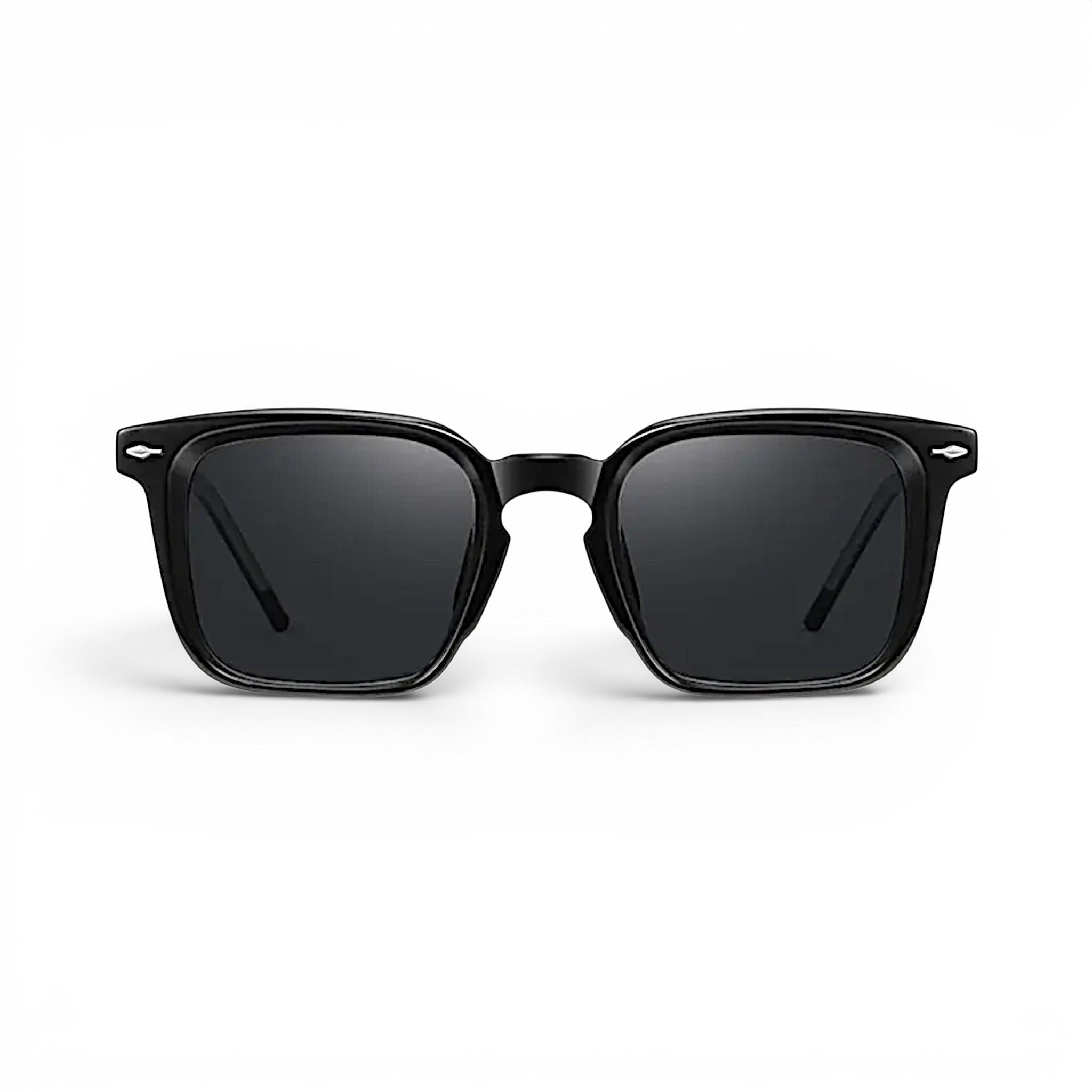 nadaraty eyewear Horus Umpro - H 146 black square acetate sunglasses with dark lenses