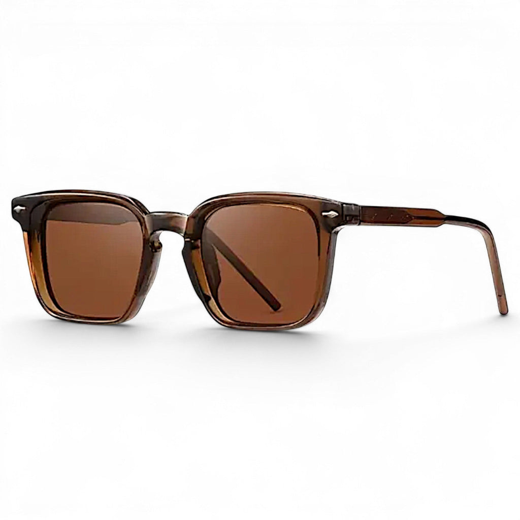 nadaraty eyewear Horus Umpro H 146 brown acetate square sunglasses with brown lenses