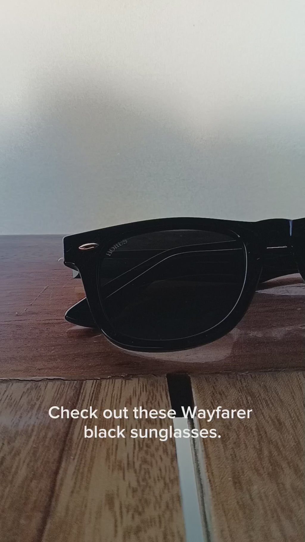 Horus wayfarer black