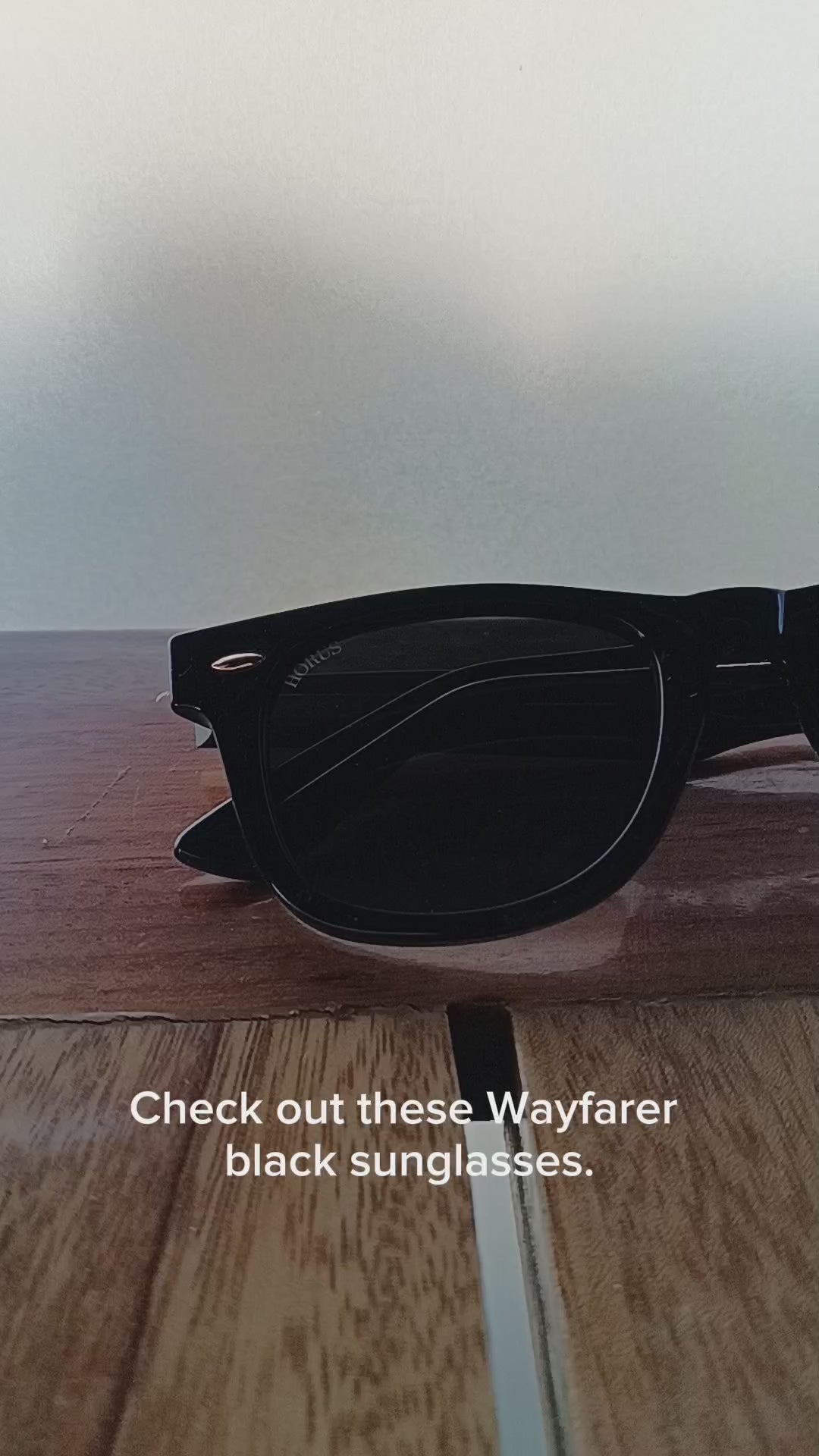 Horus wayfarer black