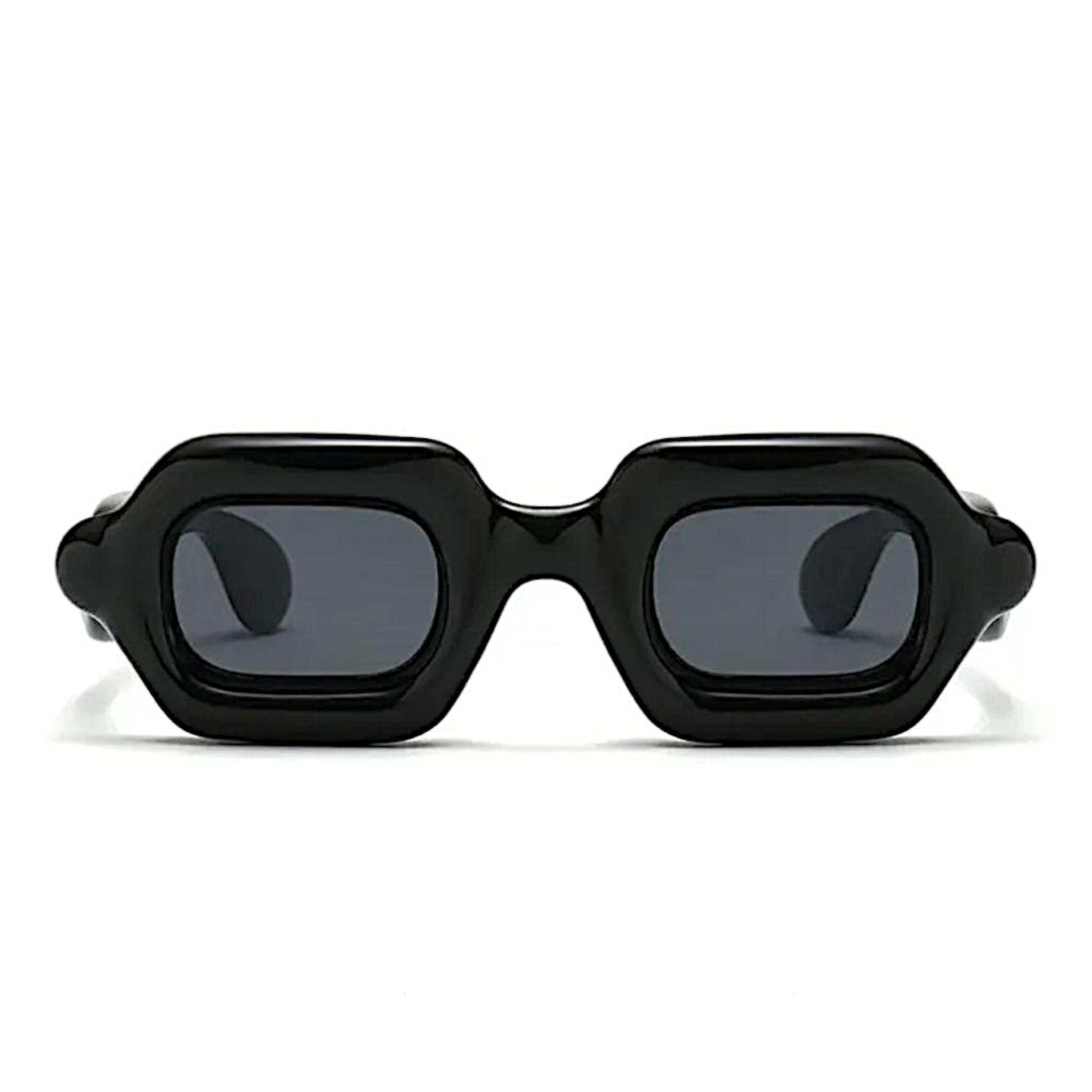 Bubble square black