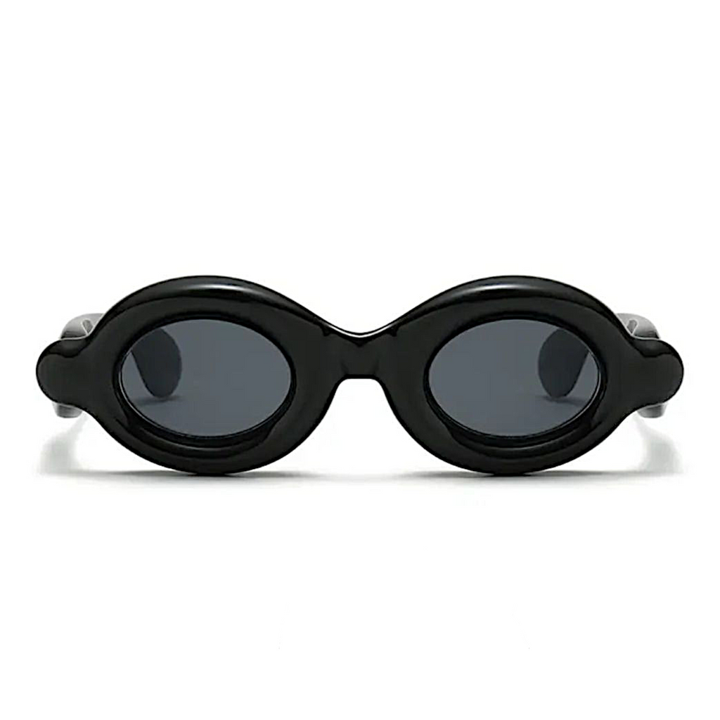 Bubble round black