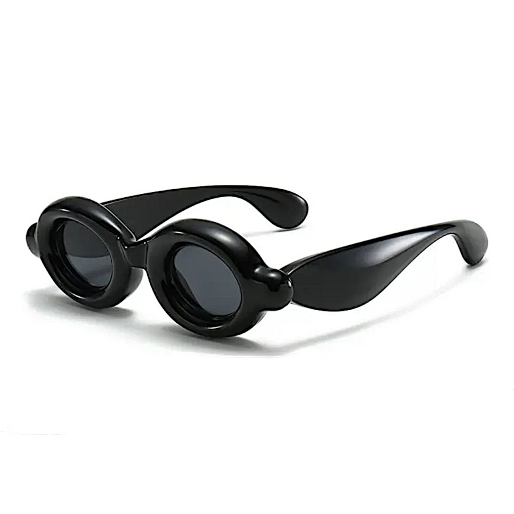 Bubble round black