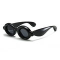 Bubble round black
