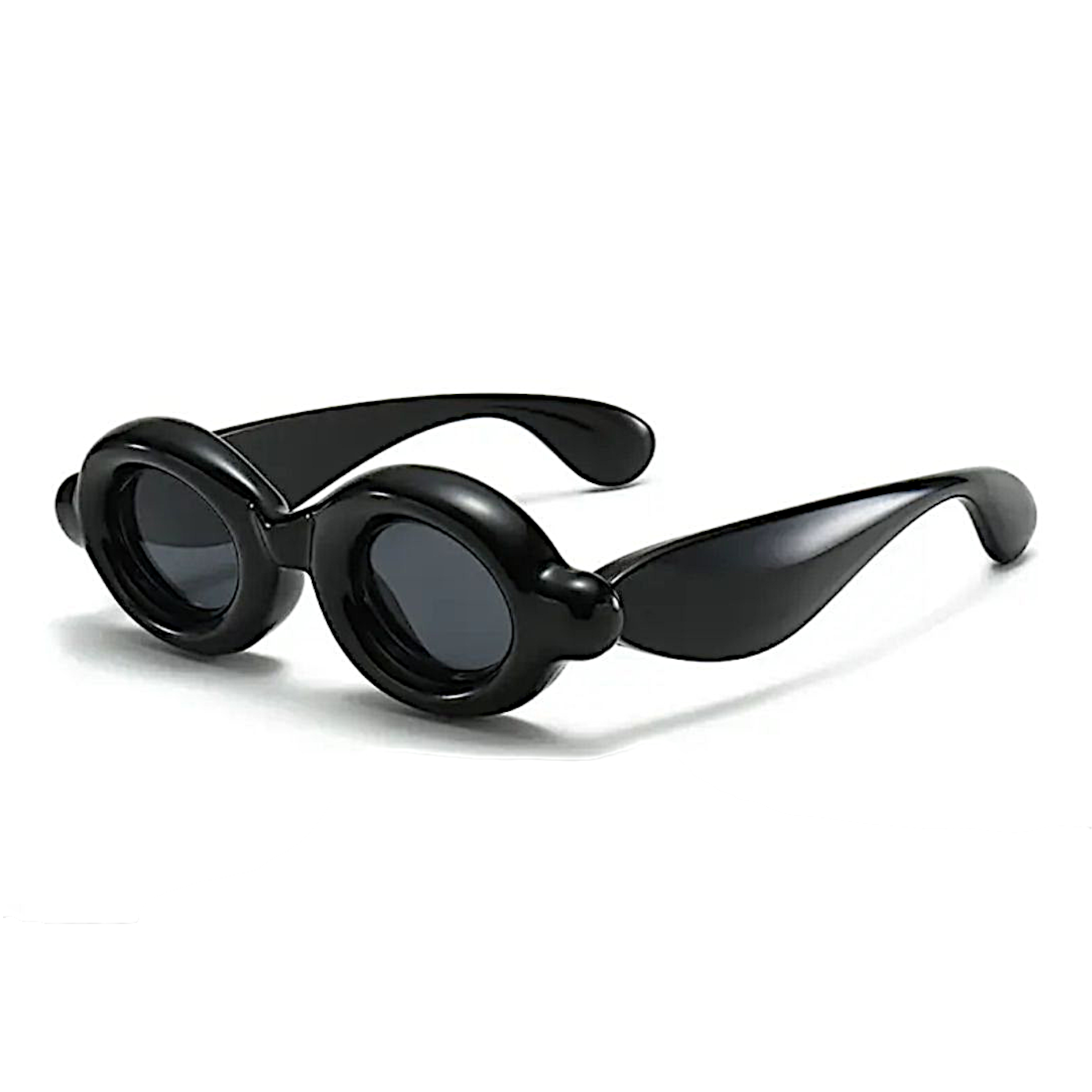 Bubble round black