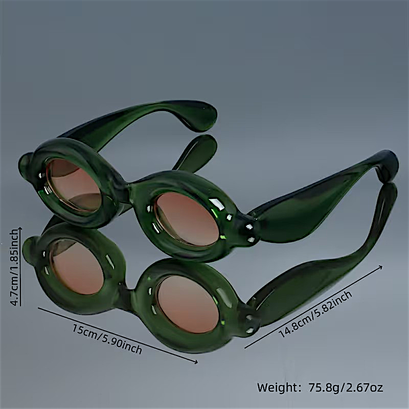 Bubble round green
