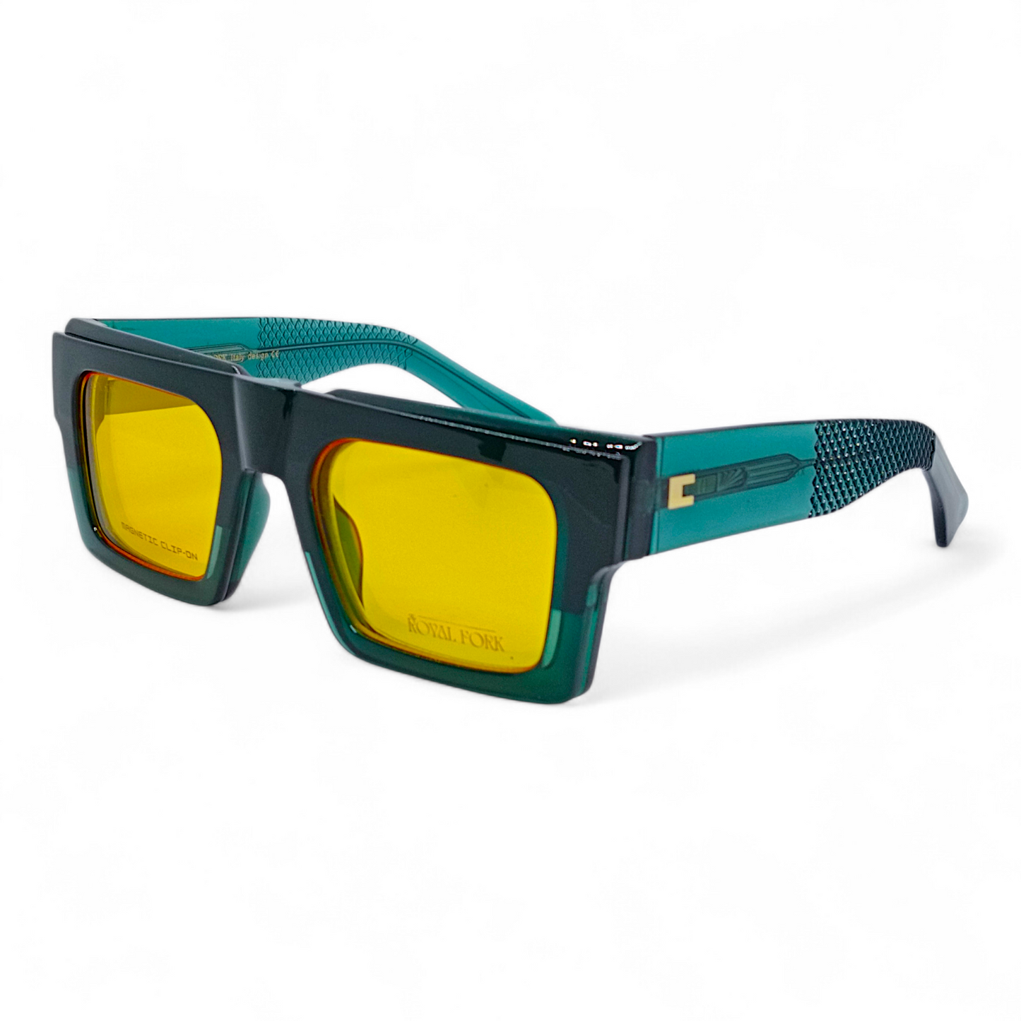 Clip on royal fork 02 green