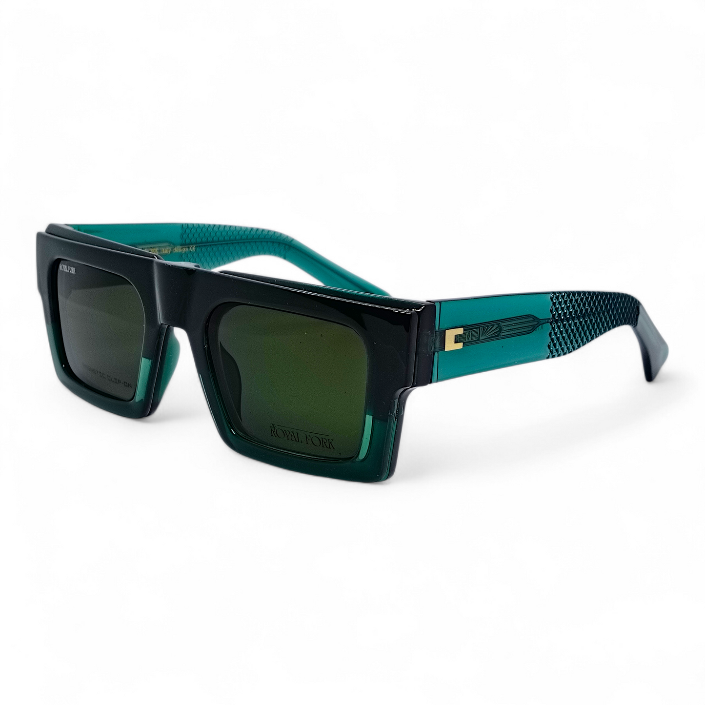 Clip on royal fork 02 green