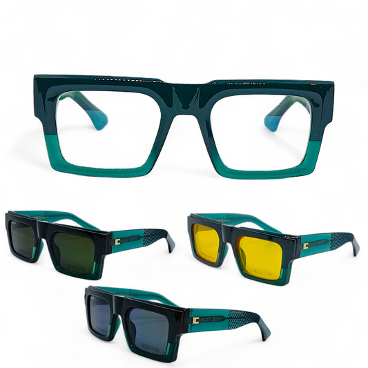 Clip on royal fork 02 green