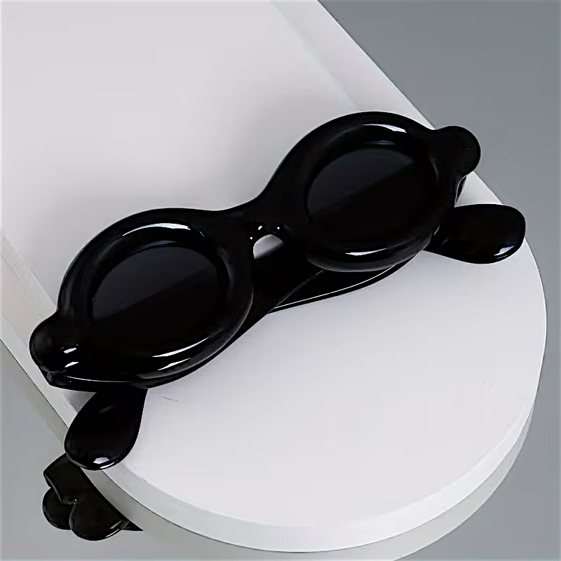 Bubble round black